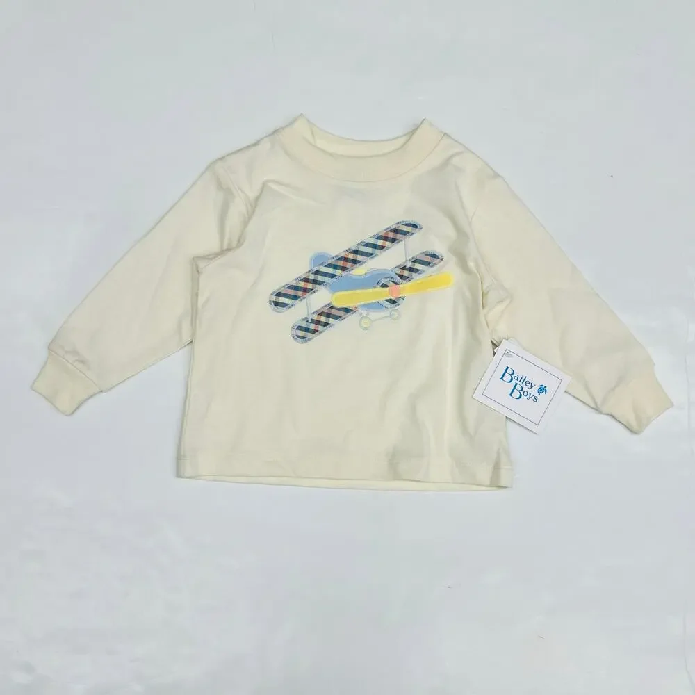 NWT Bailey Boys 4T Biplane Boys Pant Set